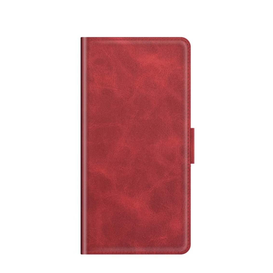 Image of iPhone 13 Pro Vintage Leder Tasche Flip Cover Fashion Design - Rot bei Apfelkiste.ch