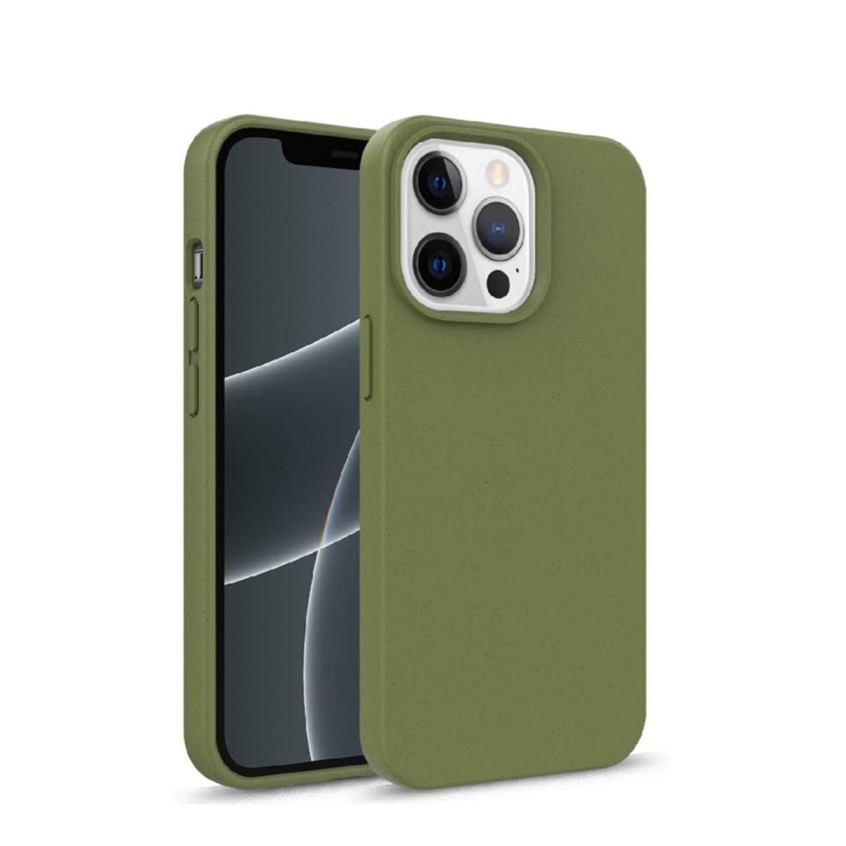 Image of iPhone 13 Pro Max Bio Gummi Schutzhülle Eco Friendly Nachhaltig Kompostierbar - Grün bei Apfelkiste.ch