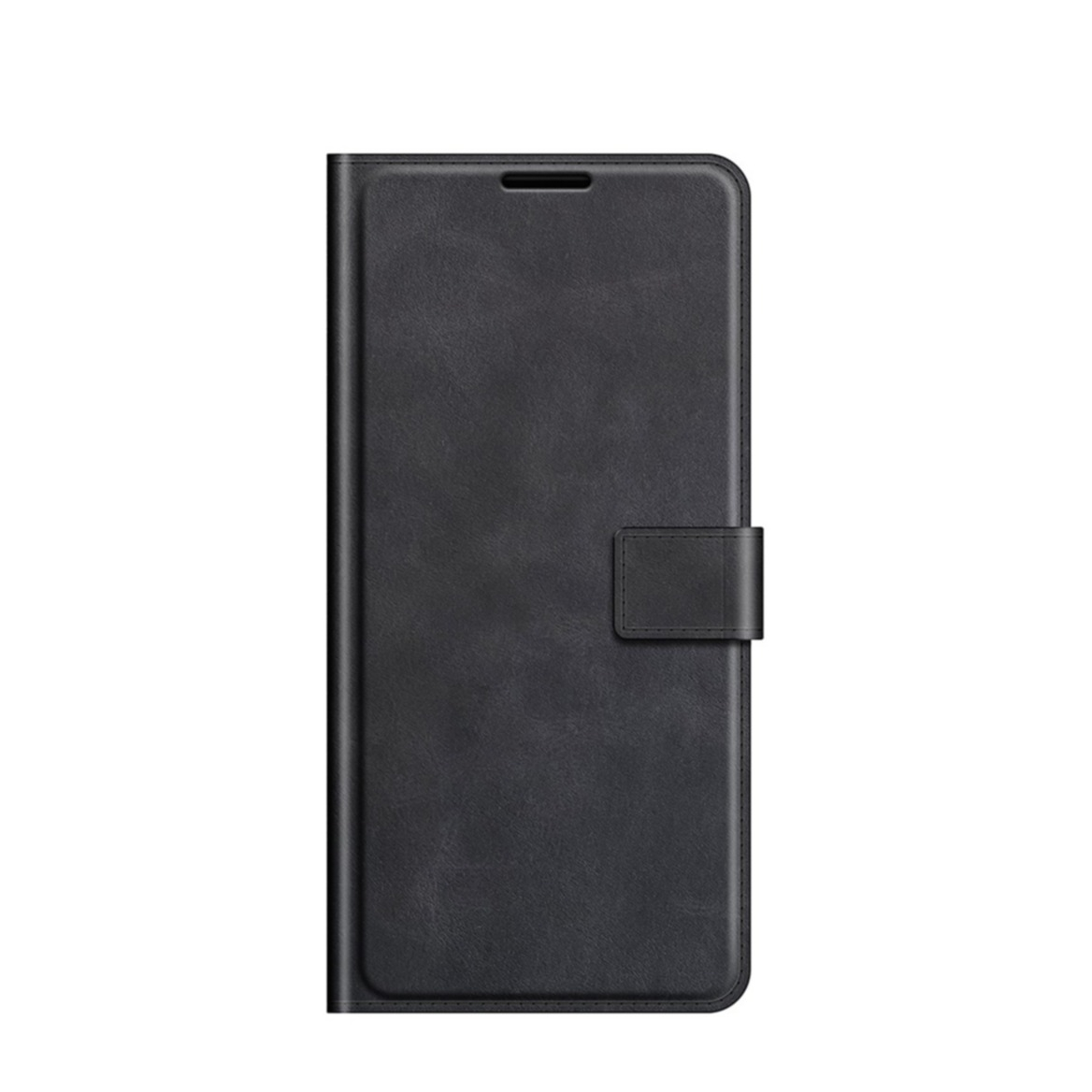 Image of iPhone 13 Pro Max Vintage Leder Tasche Flip Cover mit Kartenfächer - Schwarz bei Apfelkiste.ch