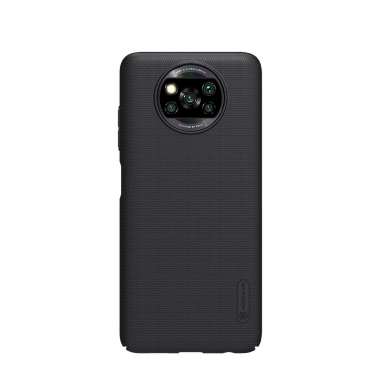 Image of Nillkin - Xiaomi Poco X3 / Poco X3 NFC / Poco X3 Pro Hardcase Hülle Slim Look - Schwarz bei Apfelkiste.ch