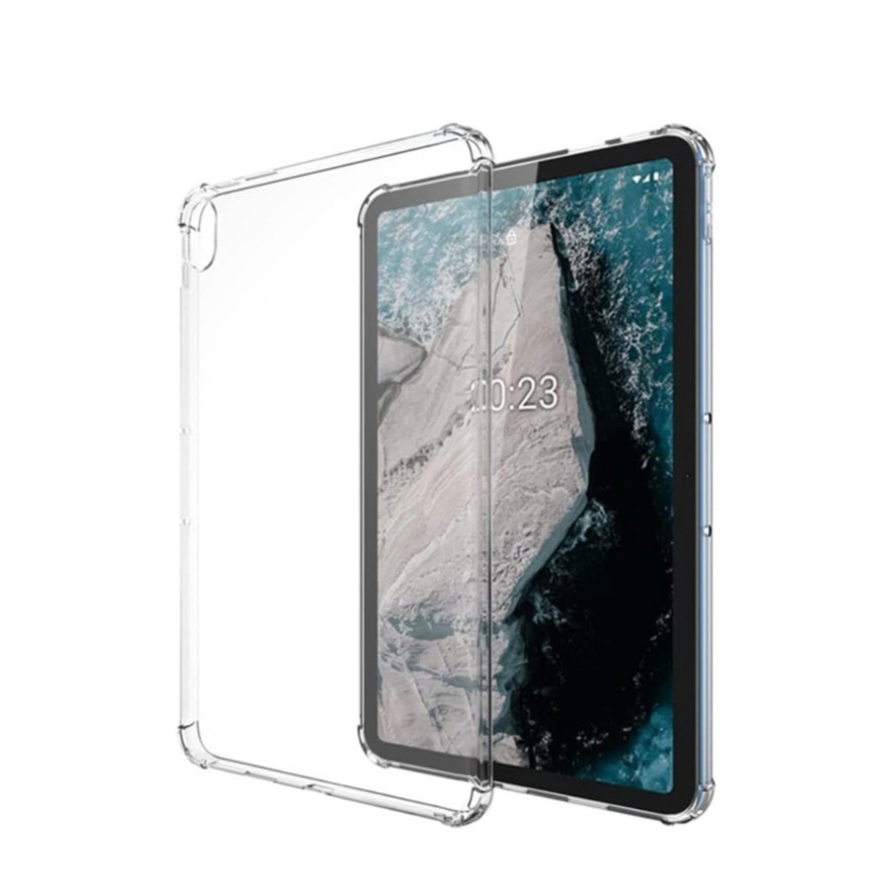 Image of Nokia T20 Gummi Hülle Case Air Cushion Fallschutz - Transparent bei Apfelkiste.ch