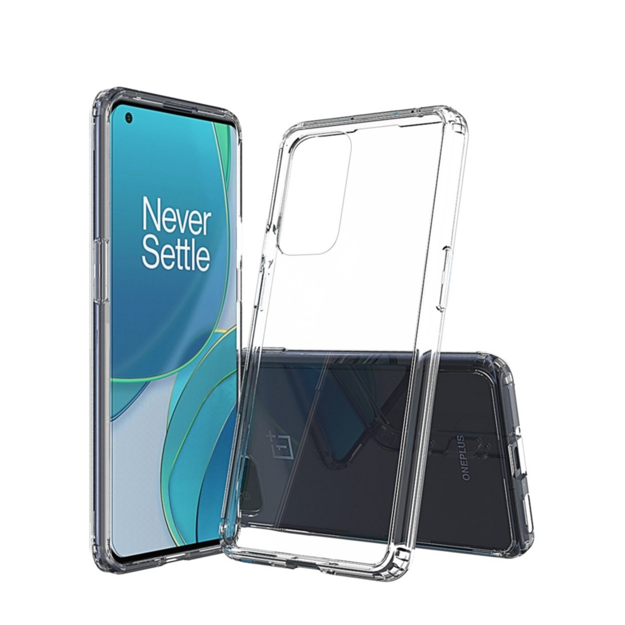 Image of OnePlus 9 Pro Hybrid Hülle TPU Bumper + Acryl Rückseite - Transparent bei Apfelkiste.ch