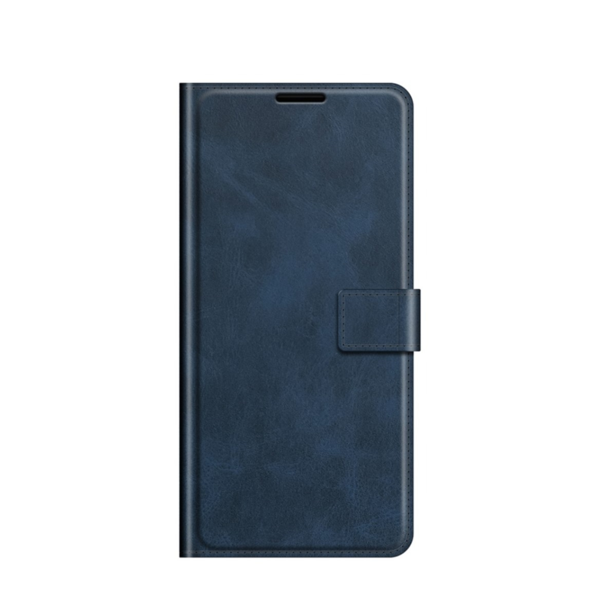 Image of Oppo Reno6 5G Vintage Leder Tasche Flip Cover Fashion Design - Dunkelblau bei Apfelkiste.ch