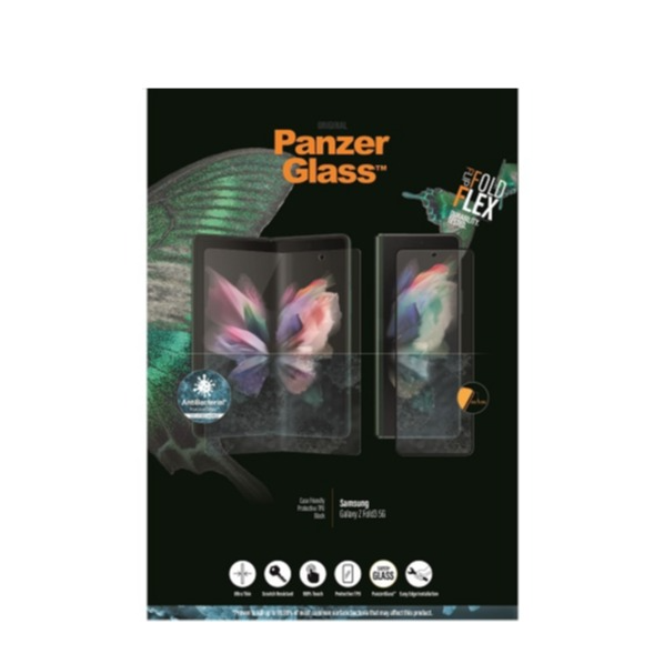 Image of PanzerGlass - Samsung Galaxy Z Fold3 5G Antibakterielle Panzer Glas Display Case Friendly 0.3mm (7277) bei Apfelkiste.ch