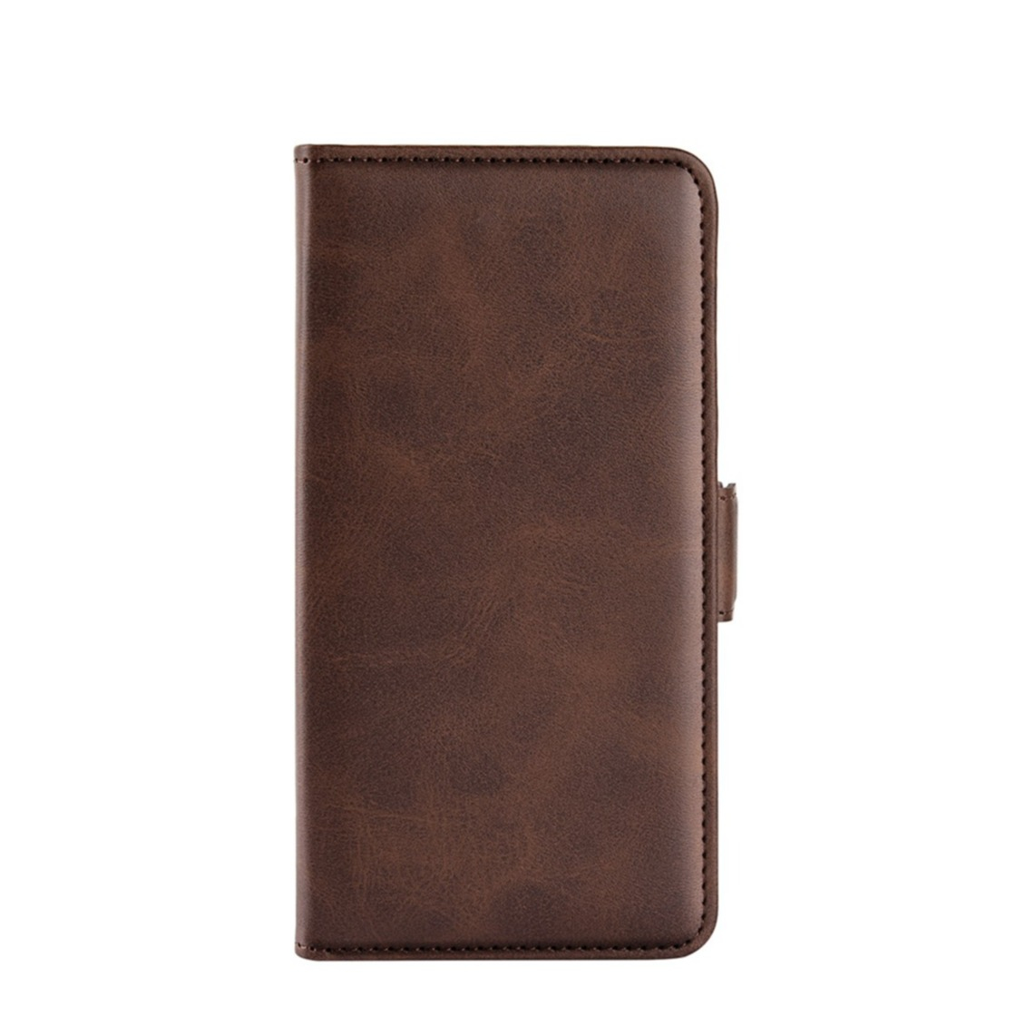 Image of Samsung Galaxy A13 Vintage Leder Tasche Flip Cover Fashion Design - Dunkelbraun bei Apfelkiste.ch