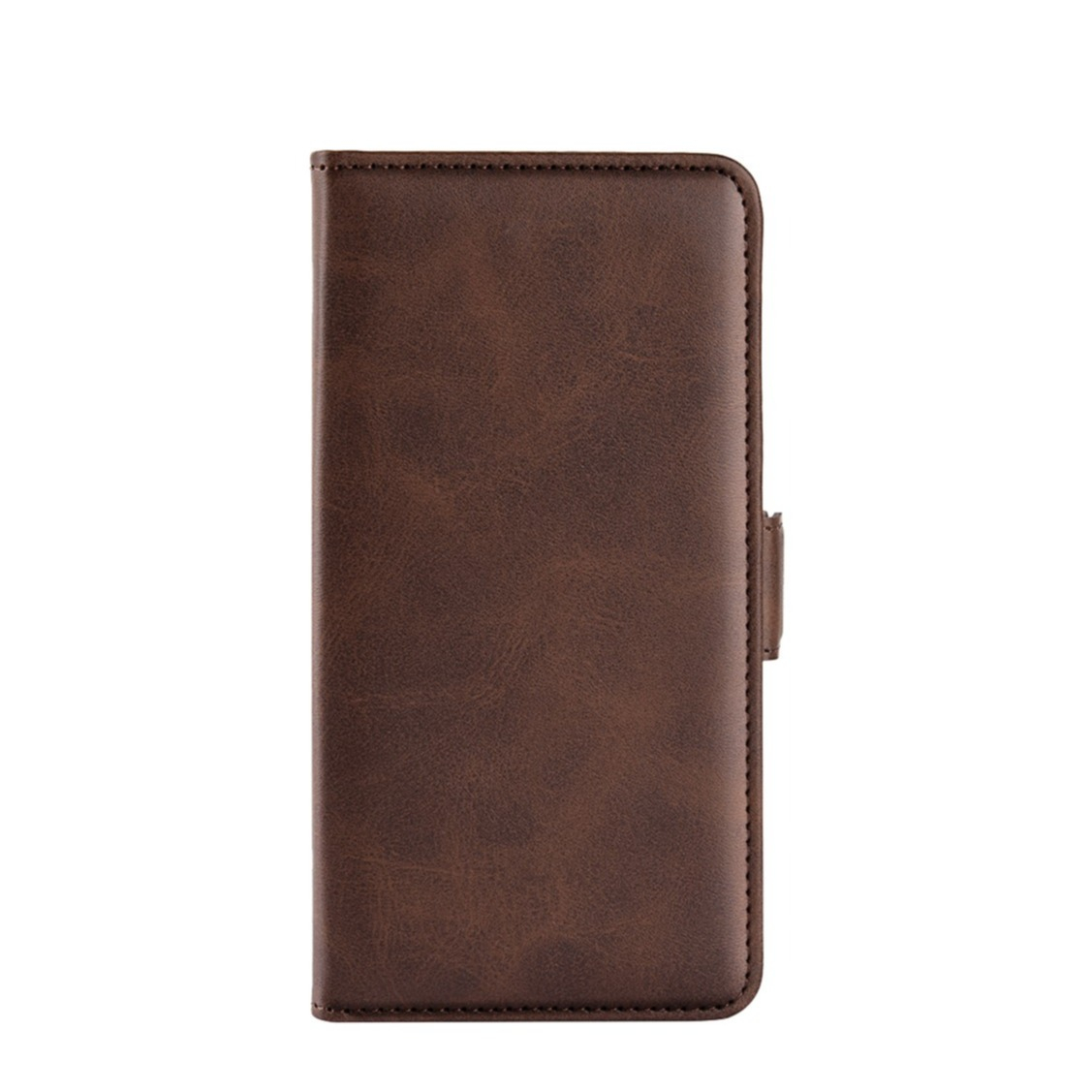 Image of Samsung Galaxy A33 5G Vintage Leder Tasche Flip Cover Fashion Design - Dunkelbraun bei Apfelkiste.ch