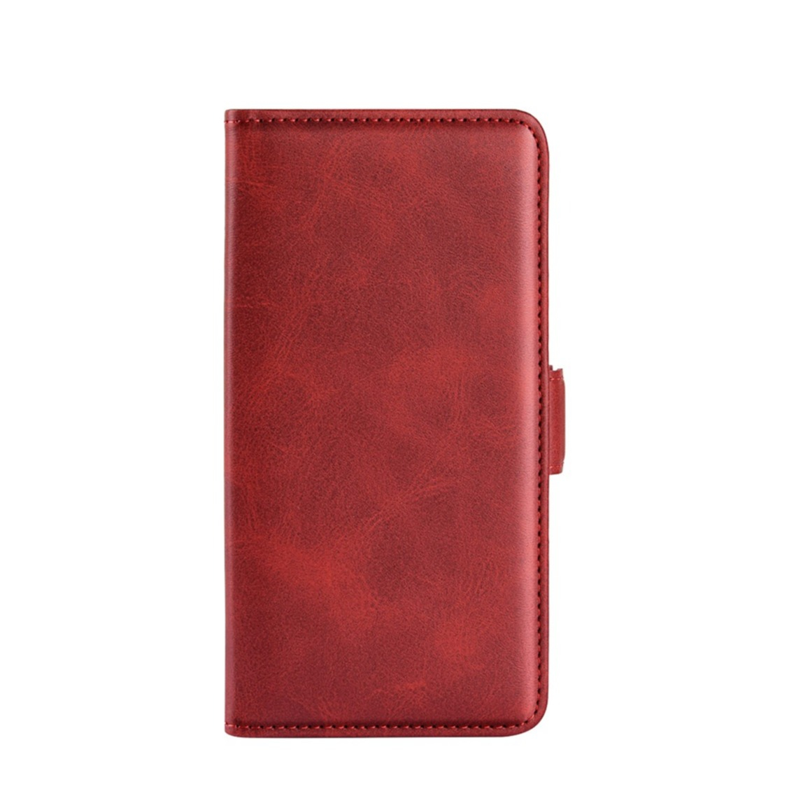 Image of Samsung Galaxy A33 5G Vintage Leder Tasche Flip Cover Fashion Design - Rot bei Apfelkiste.ch