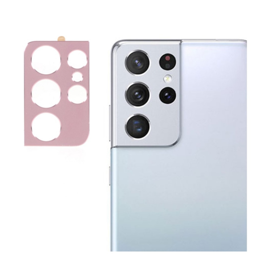 Image of Samsung Galaxy S21 Ultra 5G Kamera Objektiv Protector Vollschutz Panzer Glas - Roségold bei Apfelkiste.ch