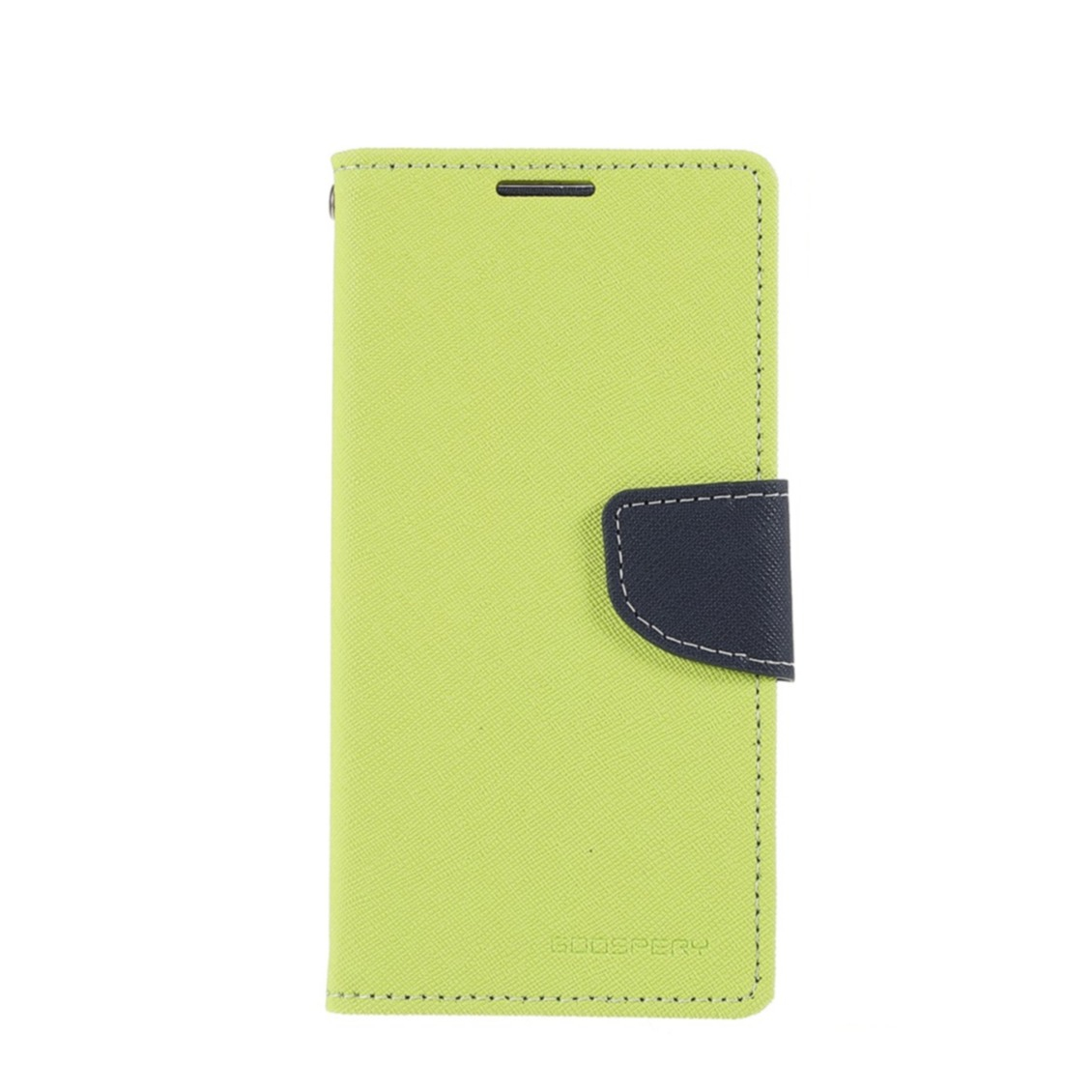 Image of Mercury Goospery - Samsung Galaxy S22 5G Leder Tasche Flipcase - Grün / Dunkelblau bei Apfelkiste.ch