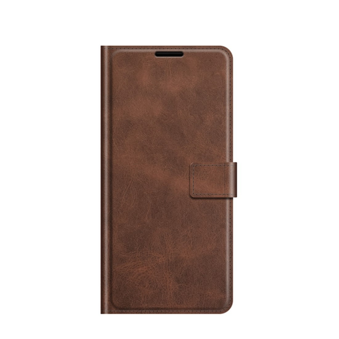 Image of Samsung Galaxy S22 5G Vintage Leder Tasche Flip Cover mit Kartenfächer - Dunkelbraun bei Apfelkiste.ch