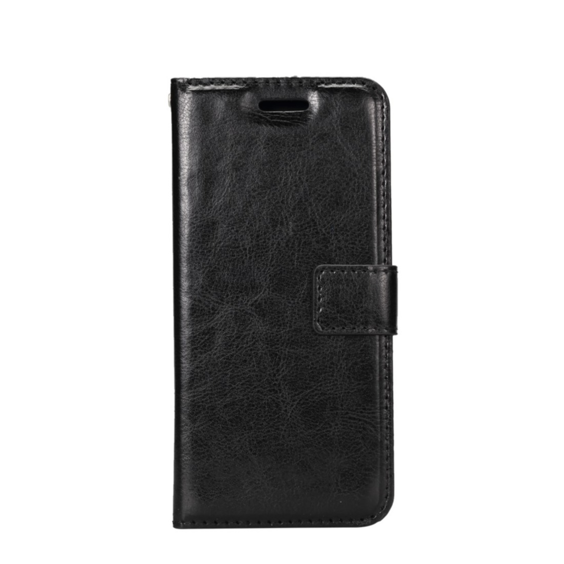 Image of Samsung Galaxy S8 Leder Tasche Hülle mit Kartenetui - Schwarz bei Apfelkiste.ch