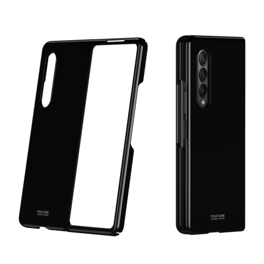 Image of Samsung Galaxy Z Fold3 5G Hardcase Hülle - Schwarz (Glanz) bei Apfelkiste.ch