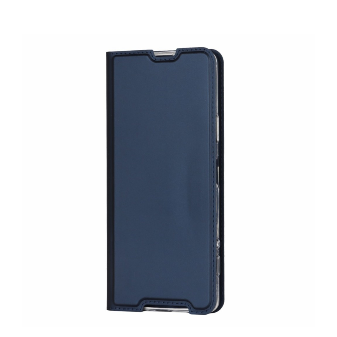 Image of Sony Xperia Pro-I Flip Wallet Cover Leder Tasche - Dunkelblau bei Apfelkiste.ch