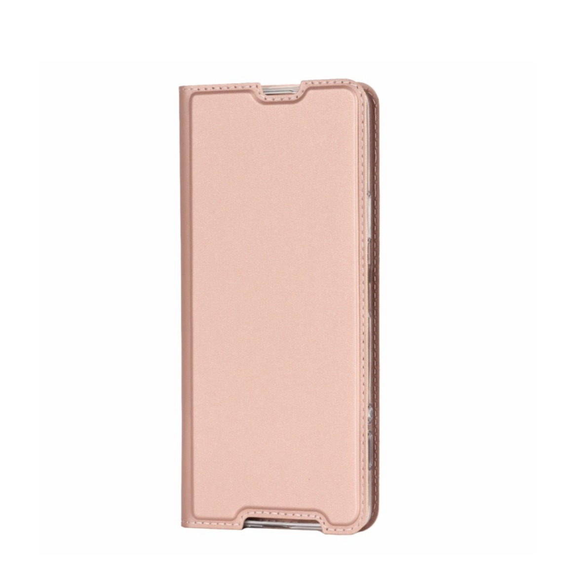 Image of Sony Xperia Pro-I Flip Wallet Cover Leder Tasche - Roségold bei Apfelkiste.ch