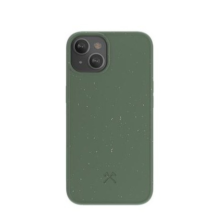 Image of Woodcessories - iPhone 13 Mini BioCase Antimikrobielle Schutzhülle Vegan Biologisch Abbaubar (ECO546) - Midnight Green bei Apfelkiste.ch