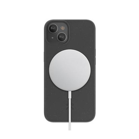 Image of Woodcessories - iPhone 13 Mini MagSafe BioCase Antimikrobielle Schutzhülle Vegan Biologisch Abbaubar (ECO562) - Schwarz bei Apfelkiste.ch
