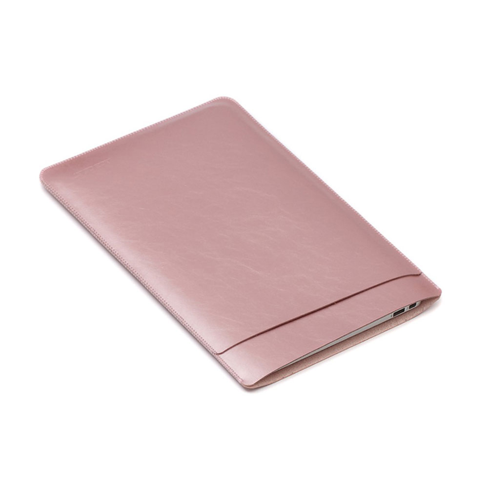 12" Notebook Leder Tasche Sleeve MacBook Retina - Roségold