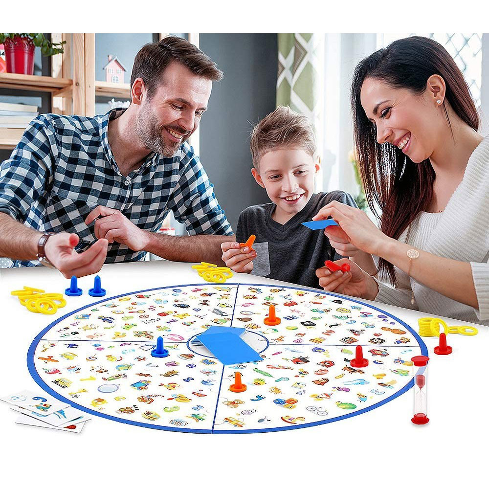 Image of (134-tlg. Set) Detektiv Lernbrett Spiel für Familien / Kinder bei Apfelkiste.ch