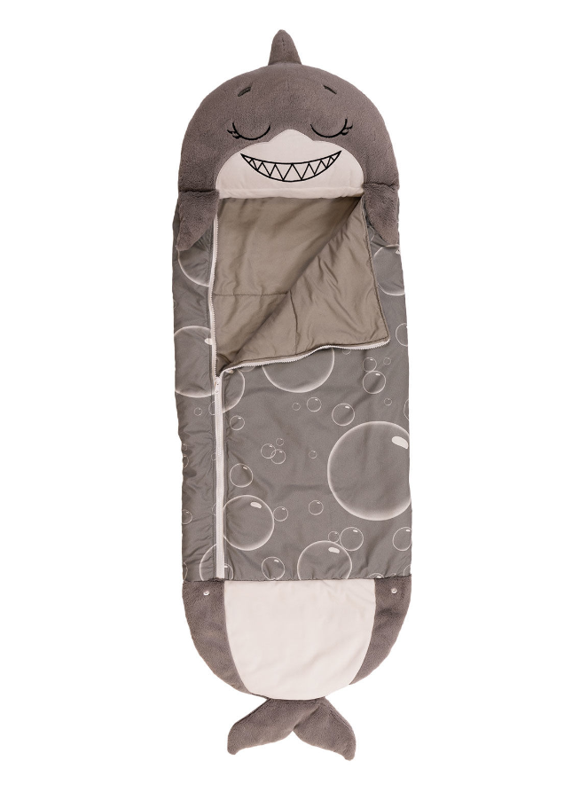 150x60cm) Kinder Camping Schlafsack Kuscheltier Hai