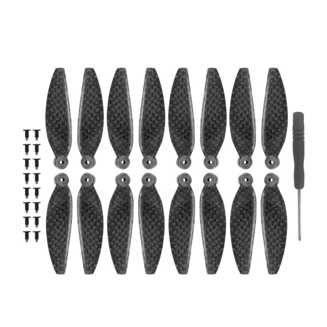 Image of (16er Set) Ersatz Propeller für DJI Mavic Mini Drohne + Schraubenzieher - Schwarz bei Apfelkiste.ch