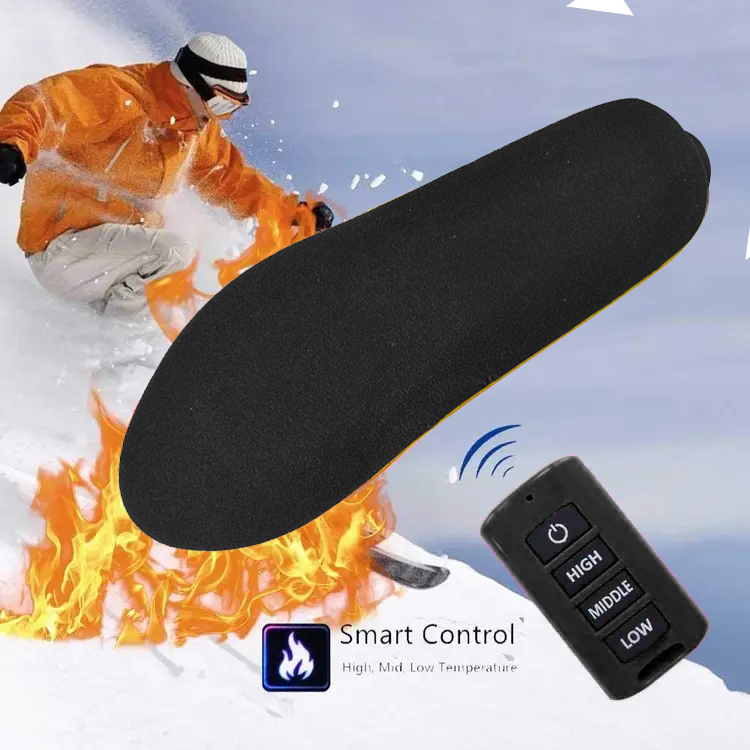 Image of Beheizbare Thermo Schuhsohle Fusswärmer mit Akku und Fernbedienung (Grösse 35-40) bei Apfelkiste.ch