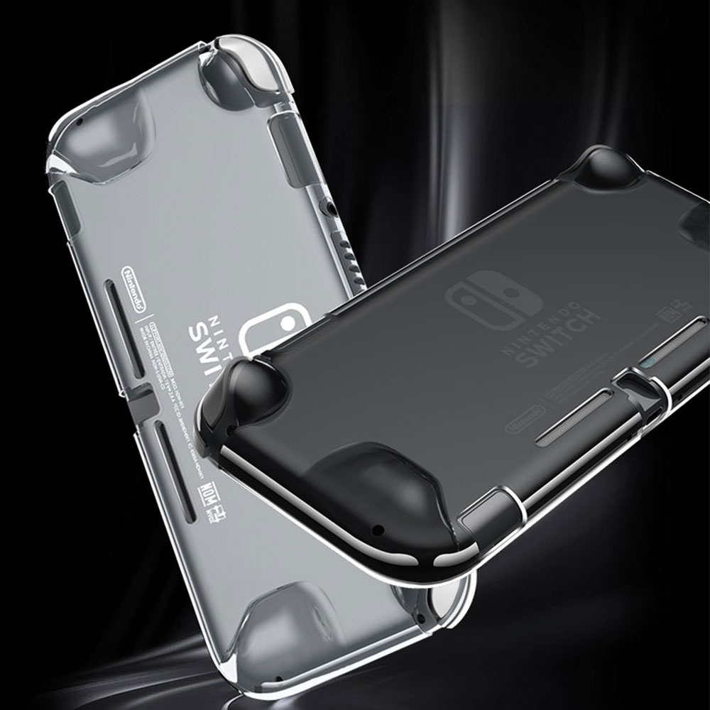 Image of (2-tlg. Set) Nintendo Switch Lite Crystal Hardcase Schutzhülle - Transparent bei Apfelkiste.ch