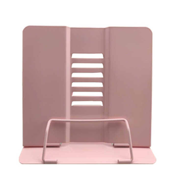 Image of (200x188mm) Verstellbarer Metall Buch Ständer Buchhalter - Rosa bei Apfelkiste.ch