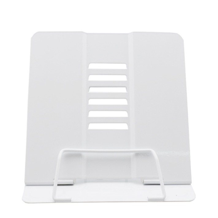 Image of (200x188mm) Verstellbarer Metall Buch Ständer Buchhalter - Weiss bei Apfelkiste.ch