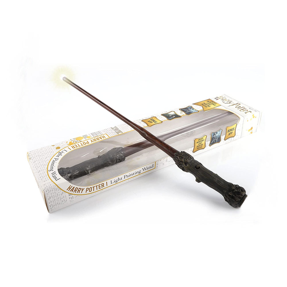 Image of (20cm) Harry Potter - Lumos Zauberstab Motto Party Zubehör LED Leucht Zauberstab (inkl. Batterien) - Harry Potter bei Apfelkiste.ch