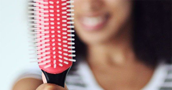 2 Stück Runde Wellenkämme Aus Kunststoff, Pink & Schwarz – Für Locken & Welliges Haar