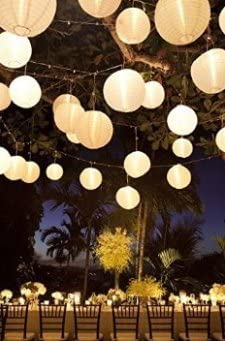 Mini LED Licht Batteriebetrieben Luftballon Party Lichterkette Lichter  Laterne