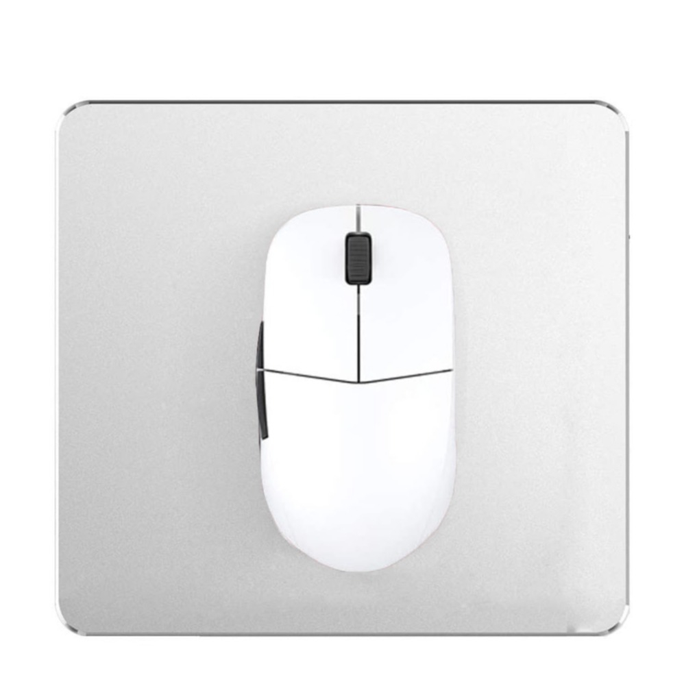 Image of (18x16cm) Mini Aluminium Mauspad Mouse Pad Ultra Thin - Silber bei Apfelkiste.ch