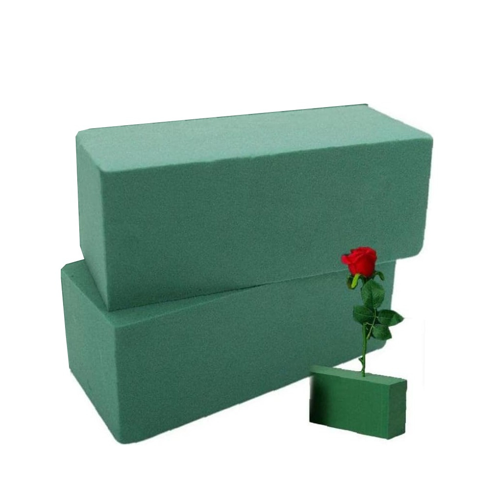 2er Set) 22x11cm Blumen Steck Schaum DIY Steckmoos