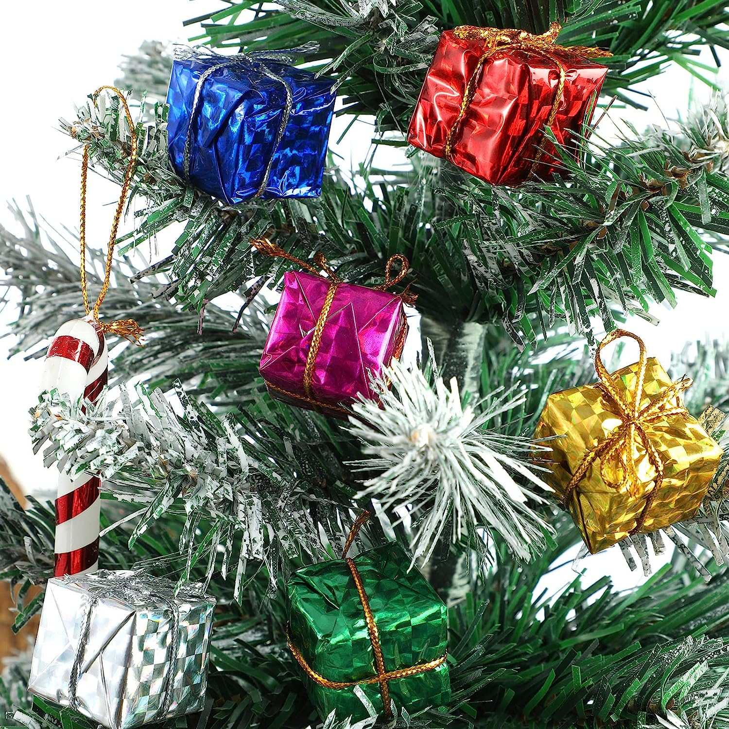 Petite Boîte Cadeau Accessoires Collection De Figurines Décorations De Noël Petite Boîte Cadeau Accessoires Collection De Figurines Décorations De Noël