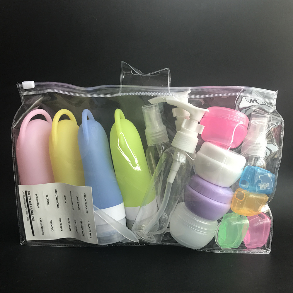 Nachfüllbare Reiseflasche Für Handdesinfektionsmittel – Erdbeer-Design, Mit Silikonhülle & Schlüsselanhänger