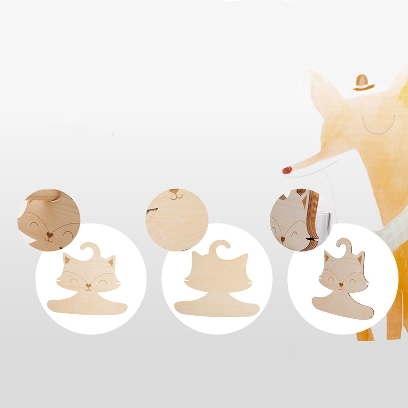 10 Baby-Kleiderbügel Aus Natürlichem Holz – Ideal Für Kinderkleidung, Schonend & Stabil