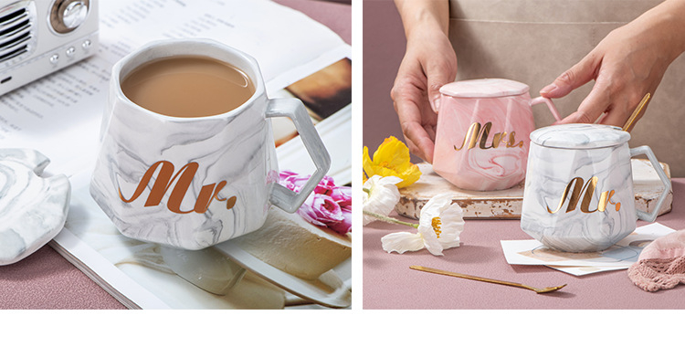 THUN Porzellan-Löffel 2er Set - Mit Kleeblatt-Motiv 15cm