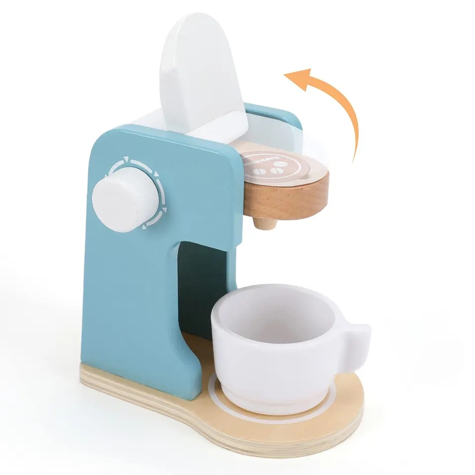 Kaffeemaschine Spielzeug Set - Moka Spielzeug Für Kinder Made In Italy