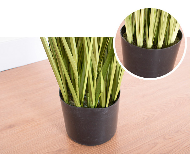 90cm Deko Kunstpflanze Schilf Gras Home Topfpflanze