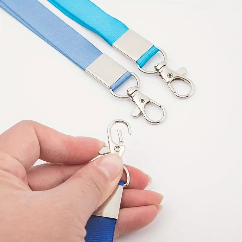 Sharplace Lanyard Mit Strass-Detail – Als Schlüsselband, Handyhalter Oder Ausweishalter In Weiß