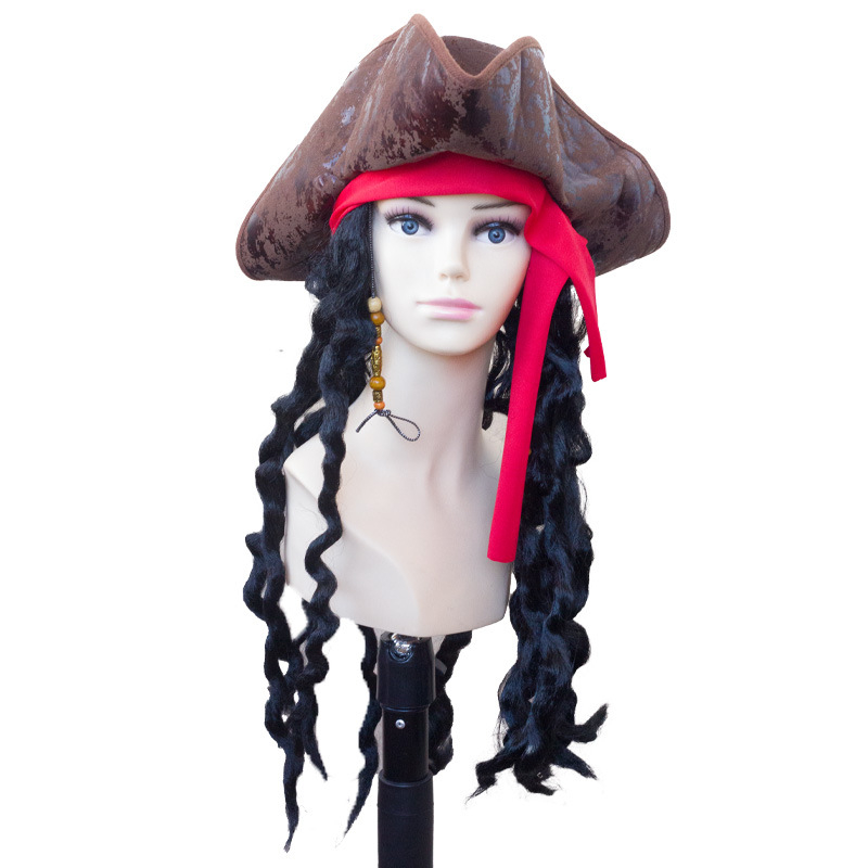 Red-Nose-Kostüm-Set – Mit Afro-Perücke, Schaumstoffnase, Pailletten-Fliege & Hosenträgern – Ideal Für Red Nose Day Oder Partys