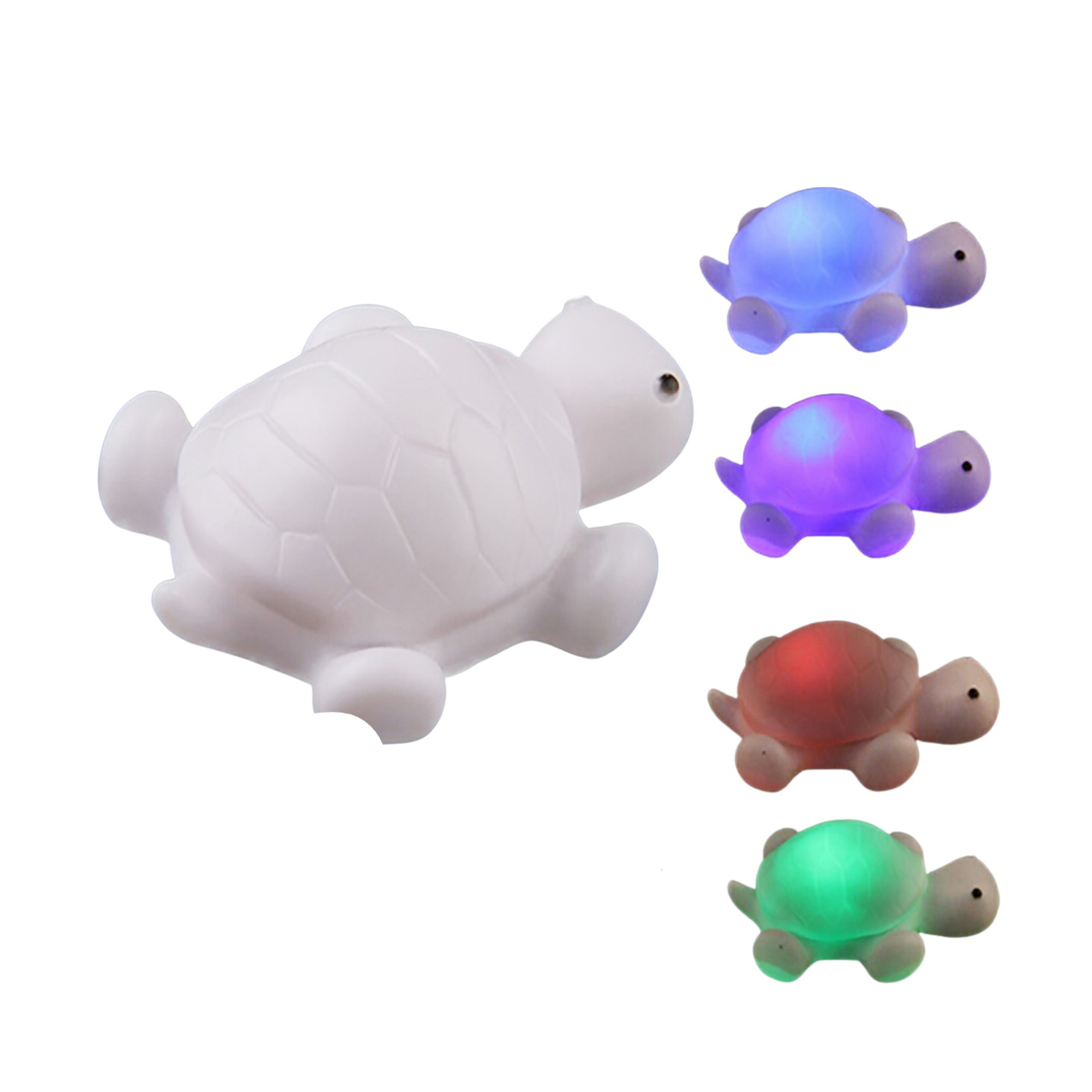 20 Stück Mini Schildkröten Harz - Leuchtende Deko Für Aquarium & Garten