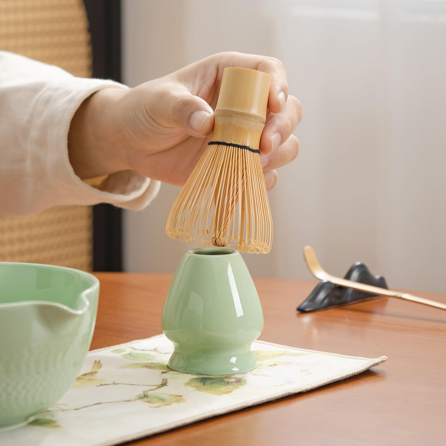 GOEDCH Lot De 5 Fouets à Matcha: Ensemble à Matcha Avec | FindTheDeal