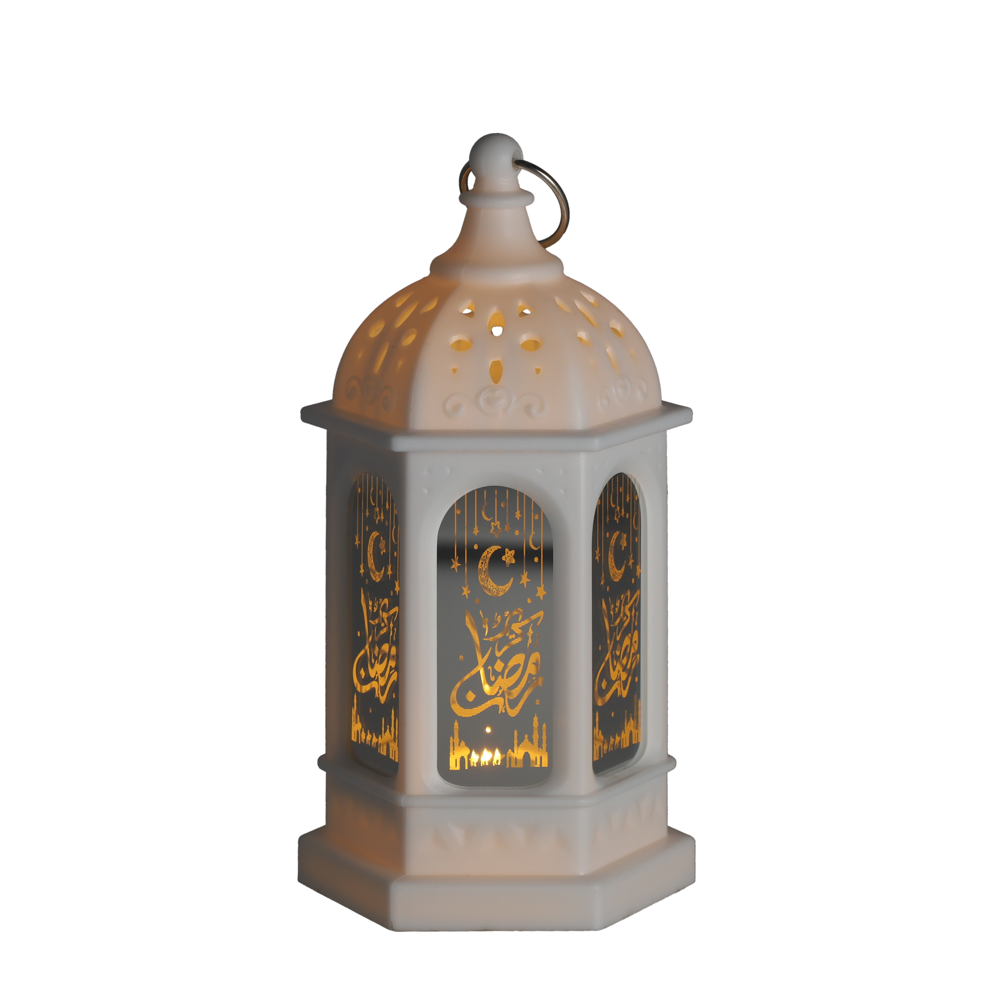 Ramadan Lichterkette Mit Sternen & Mond – 20 LEDs, 2,9 M, Batteriebetrieben, 2 Modi