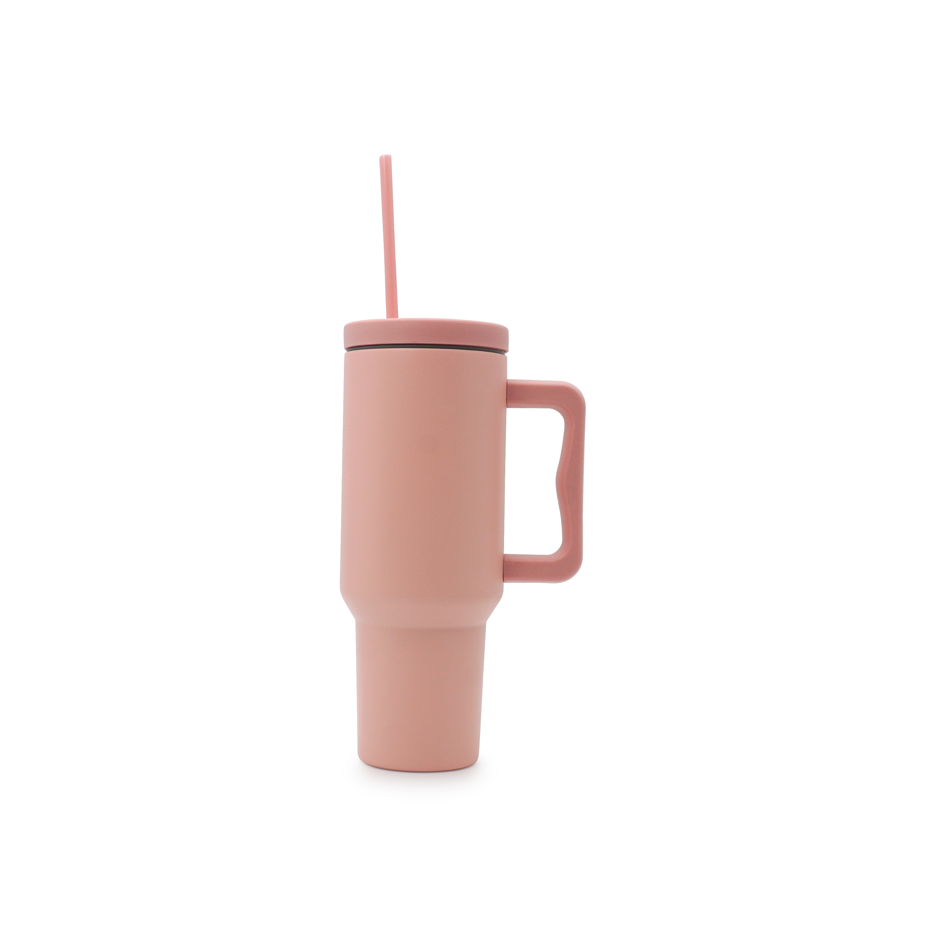 TELAIN 2er-Satz Schleife Glasbecher 16 Oz | Rosa Mit Bambusdeckel & Strohhalmen | Inklusive Reinigungsbürsten