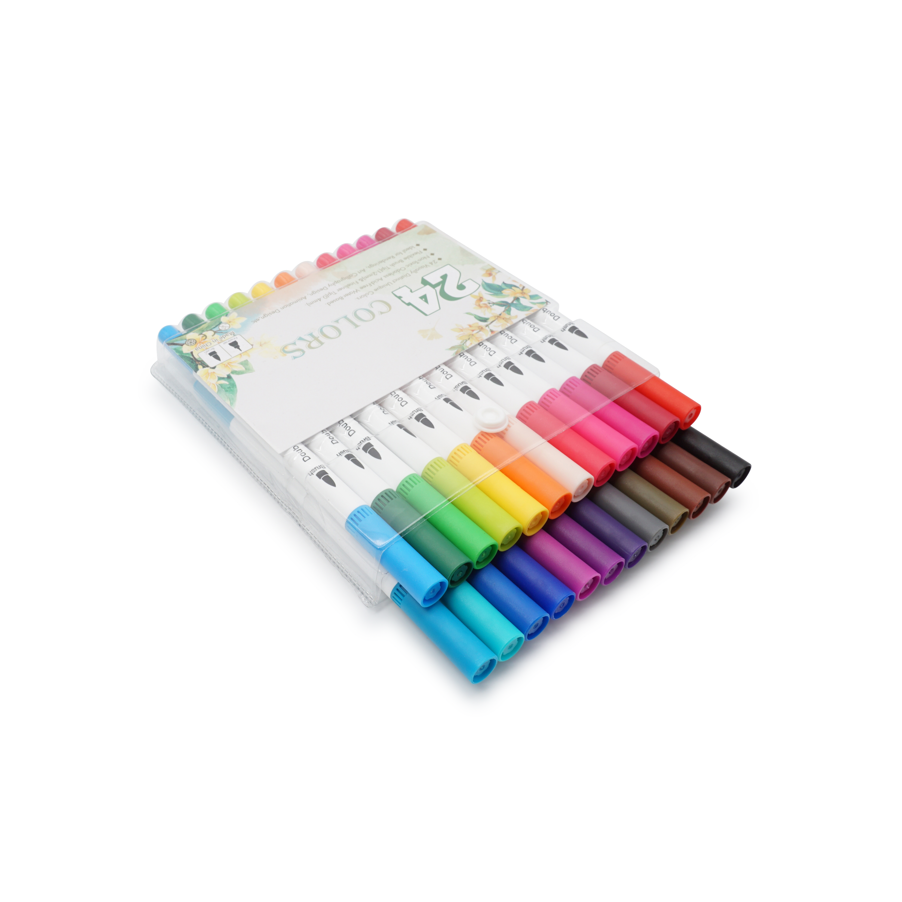 BOUFEIDA Keramik Bemalen Set 24 Stifte - 48 Farben Porzellanstifte Spülmaschinenfest