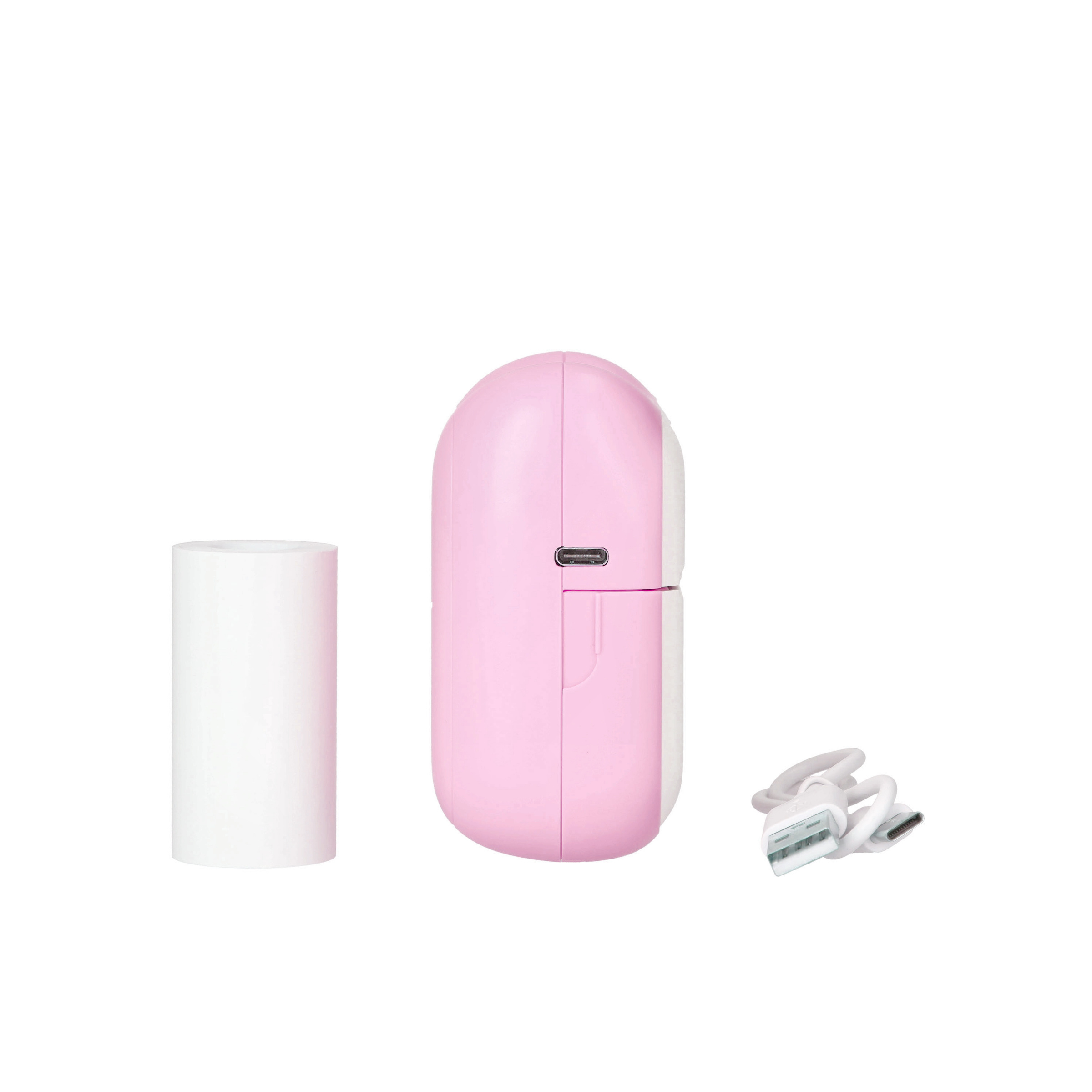 Mini Thermodrucker Bluetooth - Tragbarer Fotodrucker Für Smartphone (Blau, Inkl. Papier)