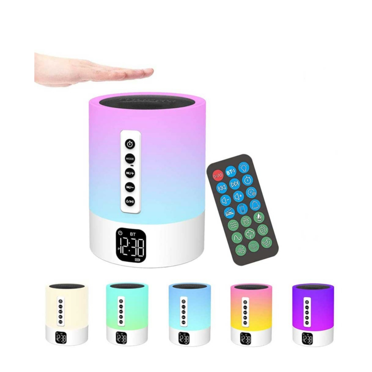 RGB Lampe Bluetooth Lautsprecher mit Akku (2000mAh)