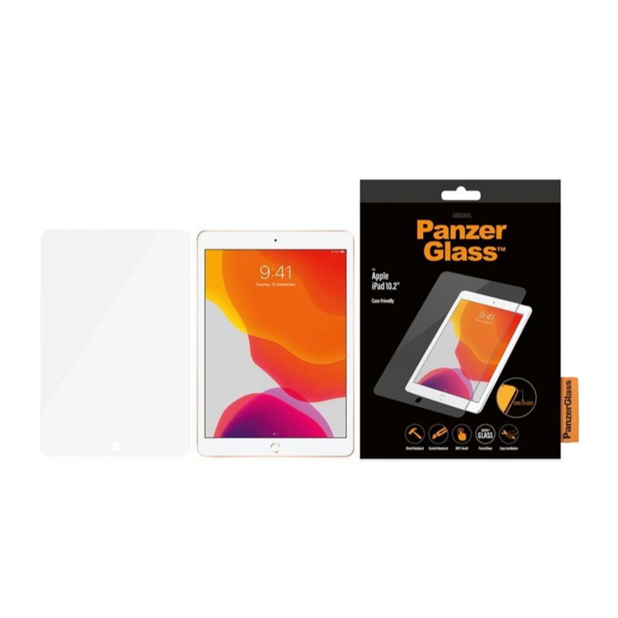 Image of PanzerGlass - iPad 10.2" (2021/2020/2019) Panzer Glas Display Case Friendly (2673) bei Apfelkiste.ch