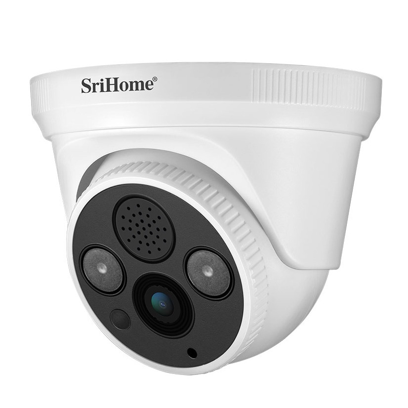 Srihome 3MP WIFI IP Kamera Überwachungskamera Webcam Wlan Nachtsicht Camera 2.4G 